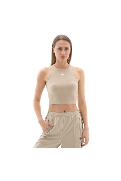 adidas KD3822-K Ess Rib Tank Femei tricou Cremă