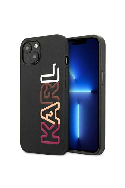 Karl Lagerfeld KLHCP13SPCOBK iPhone 13 mini 5.4 " negru / carcasă rigidă...