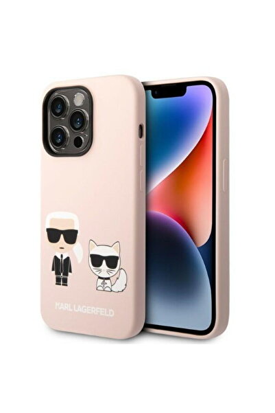 Karl Lagerfeld Husa telefon pentru iPhone 14 Pro Max, Karl and Choupette, Mag...
