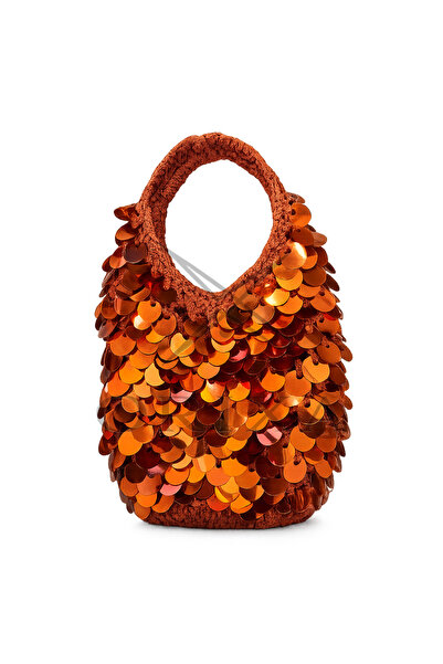 orixa Sequin Mesh Evening Dress Bag