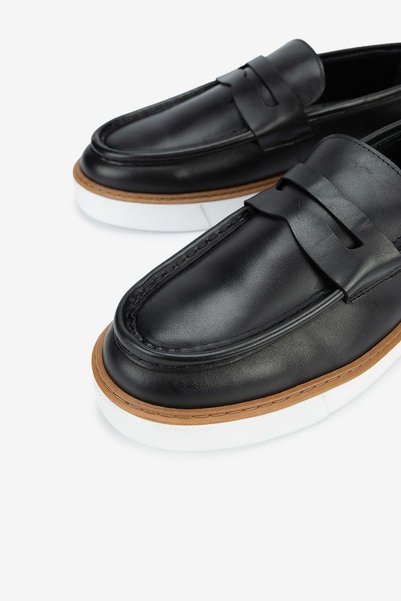 Serhat Özköroğlu Lfr-F083-1 Leather Roller Shoes Black