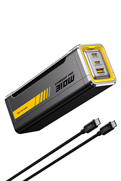 Aohi Starship 20.000 mAh 310W PD3.1 Powerbank, Akıllı Dijital Göstergeli 2si1...