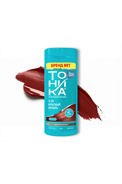 Tonika Yarı kalıcı renk veren saç balsamı (5.35 kırmızı kehribar)