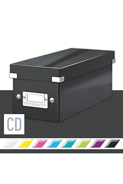 Leitz Cutie de depozitare pliabilă din carton laminat WOW Click&Store cu capa...