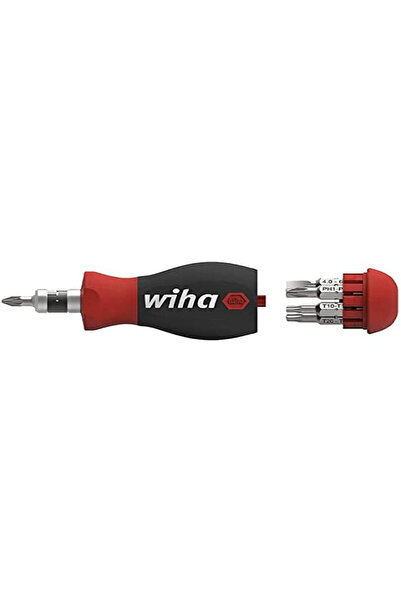 wiha cu magazin de biți Stubby amestecat cu 7 biți duble 1/4"