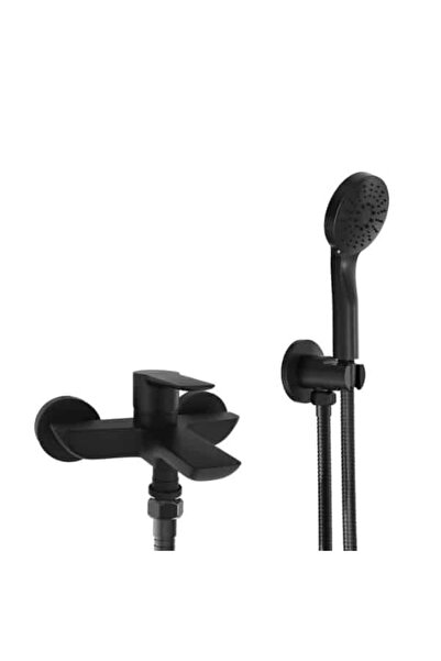 BOET ARES BLACK MATT mixer de duș monocomandă cu set de duș