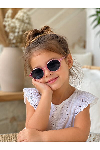 By Donetto New-unisex (1-5 Years) 100% UV Protection Polarized Bright Pink Ch...