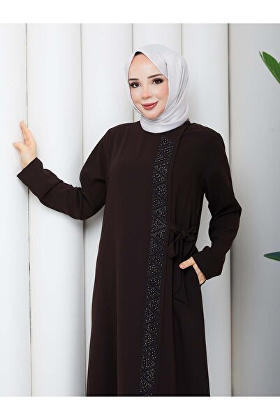 ESLEMNUR Pearl Yandan Tie Petek Ferace En2098