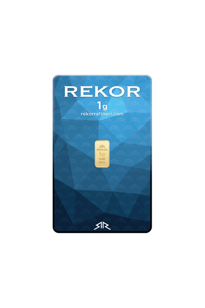 REKORALTIN 1 gr 24 Ayar Rekor Gram Altın