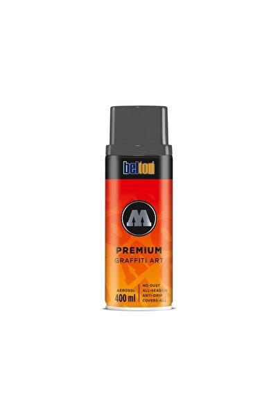 Molotow Belton Premium 400 ml 221-2 negru gri mediu