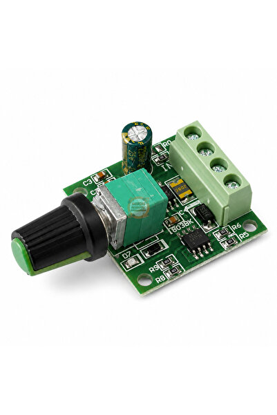 Meon Robotik Otomasyon PWM Sürücü Modülü 1.8V 3V 5V 6V 12V 2A DC Motor Hız Ko...