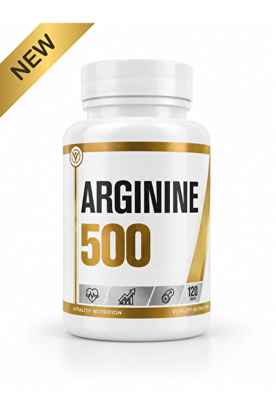 Vitality Nutrition Arginine 500 Mg (L-ARJİNİN) 90Tablet