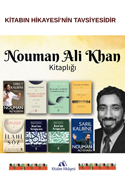 Timaş Yayınları Nouman Ali Khan kitaplığı-Bakara Suresi Sohbetleri1-2-3, İlah...