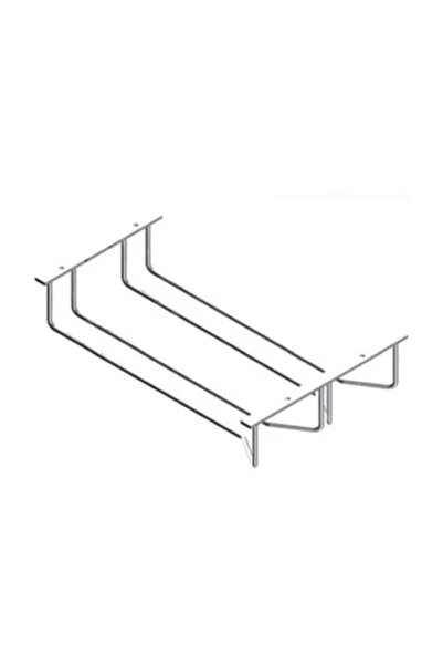 almital mobilya aksesuarları furniture accessories Kadeh Askısı 2 Bölmeli KROM