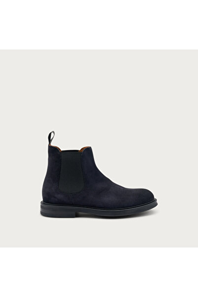 Frau حذاء رجالي 73A3 WAXY Ankle Boot أزرق (كحلي)