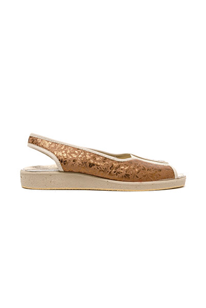 Green Life صنادل نسائية / صنادل للفتيات 983 STRETCH WOMEN'S FOOTWEAR بني