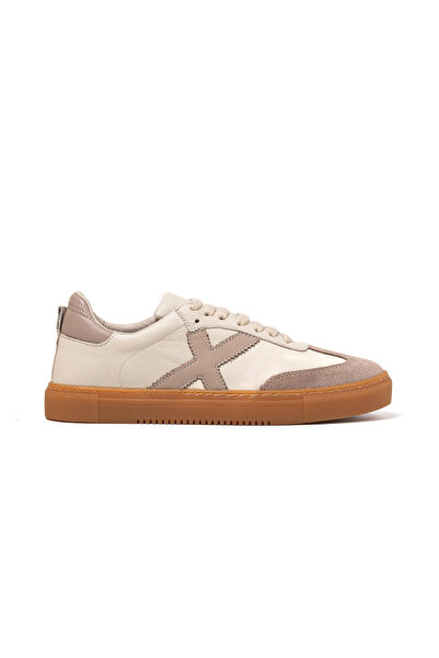 John May Women's / Girls' Sneaker Mar-25Y-192-3030 Crema-Mink