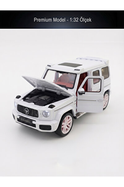 Tıfıl Toys Mercedes G-Serisi Tasarımlı Sürtmeli Model Araba - Sesli ve Işıklı...
