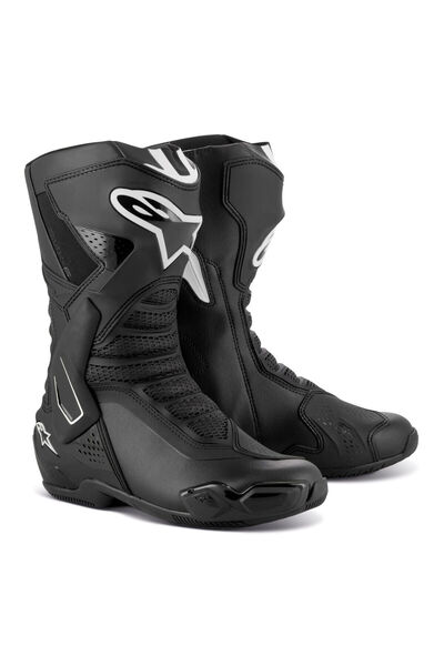 Alpinestars SMX-6 V3 Korumalı Motosiklet Botu Siyah Beyaz