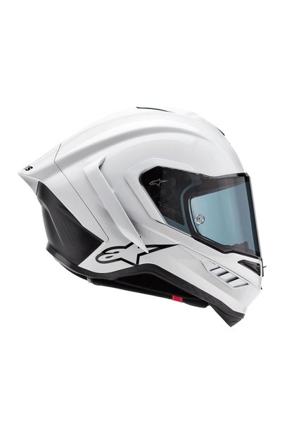 Alpinestars Supertech R10 Carbon Spor Motosiklet Kaskı Beyaz Siyah