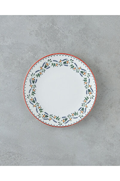 English Home Charmsy Bone Porcelain Cake Plate 19 cm Colorful
