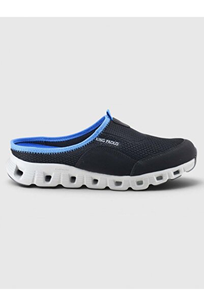 KİNG PAOLO H1262 SANDERLAND - SİYAH - MAVİ - ERKEK SANDALET
