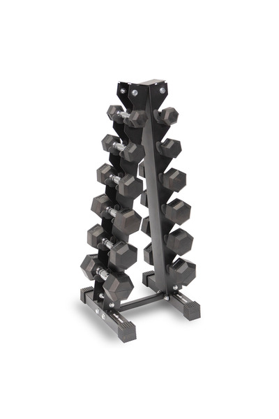 ZOCO BODY FIT Gantere hexagonale și suport 2,5 kg-15 kg, Zoco Body Fit® YLJ00...