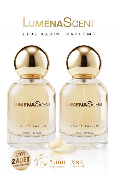 LumenaScent L101 Kadın Parfüm Floral Edp 50 ml 2 Adet