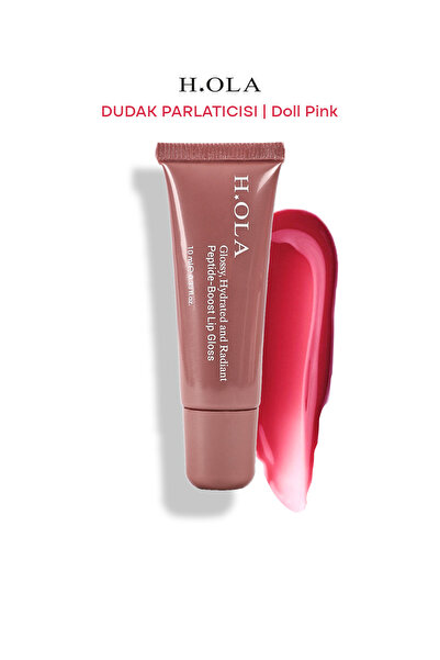 h.OLA Lip Gloss | Dudak Parlatıcısı | Kalıcı, Yüksek Pigmentli | Peptide-boos...
