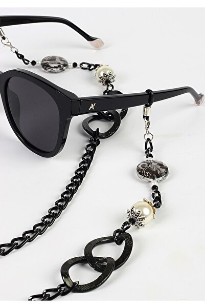 THİNBLACK GLASSES CHAIN FANFATEL SERIES