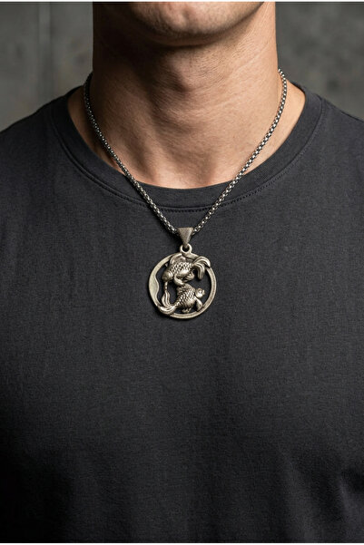 Begondio Handcrafted Stainless Steel Chain Men's Necklace
