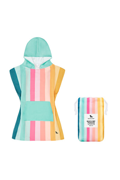 Dock & Bay Poncho Kids - Coastal Candy - Age 6 to 10