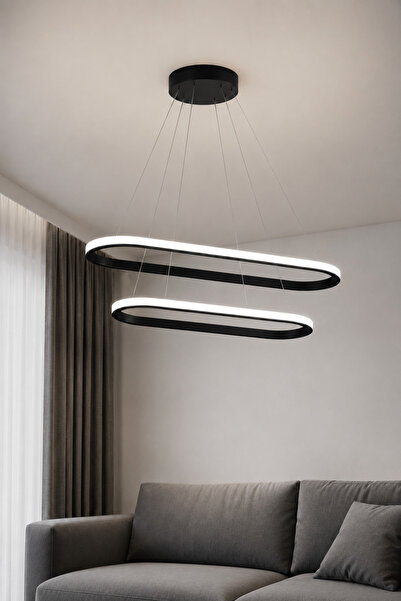 AvizeGO Elipso 2'li LED Sarkıt Avize