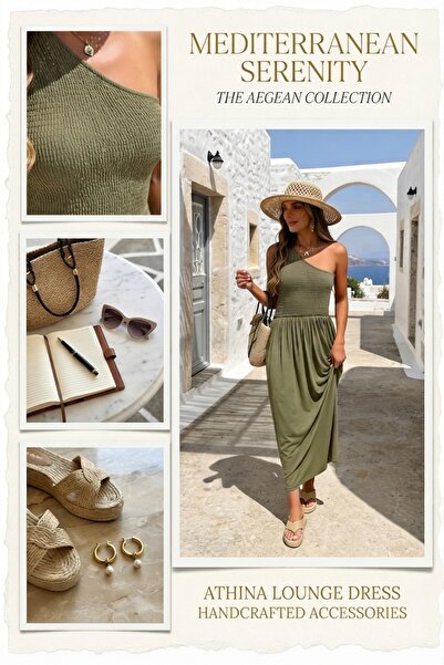 HC Kids Wear Women's One-Shoulder Strap Midi Dress I Comfortable Cut Summer S...