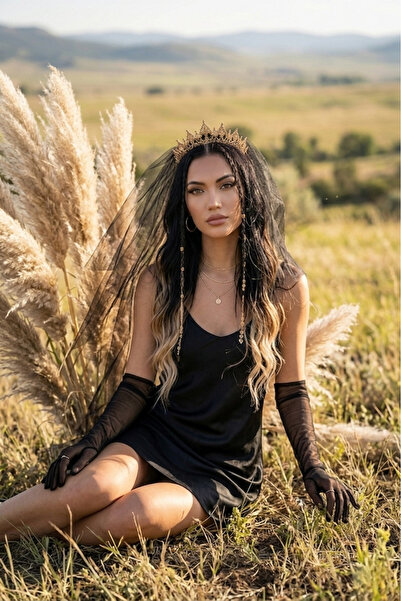 PICO fashion فستان نوم قصير من الساتان - مجموعة العروس وشهر العسل