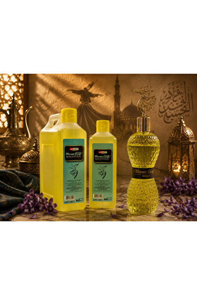 Genel Markalar Meram Çiçeği Kolonya 3 Lü Set ( 400 ml Pet Şişe 1 Adet 2 Adet ...