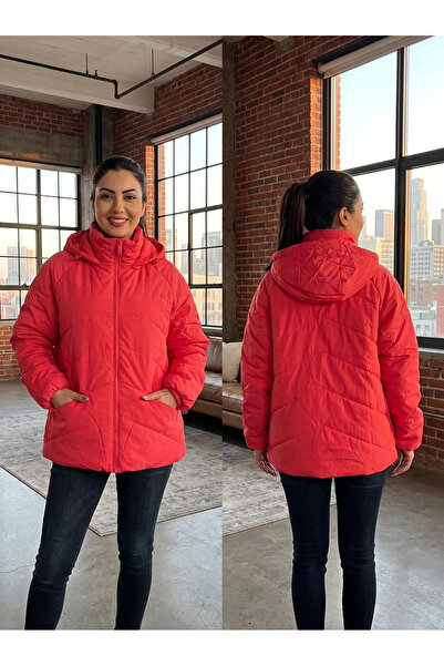 Finelook Women’s Winter Puffer Jacket with Hood – Warm, Lightweight & Windproof