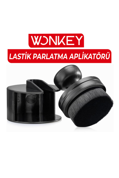 Wonkey Araba Lastik Parlatıcı Aplikatör Fırçası, Premium Araç Ve Motor Lastik...