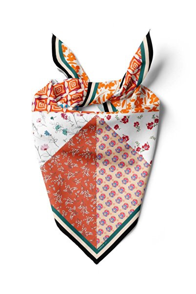 Modabutik Violla B14 ETNIK ŞALLI PAISLEY BANDANA DG12417