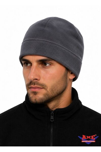 AXE SPORTSWEAR Unisex Smoked Thermal Winter Soft Textured Fleece Beanie