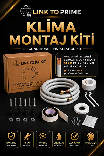 Ottocool Klima Montaj Kiti Bağlantı Borusu 1/4-1/2  3M