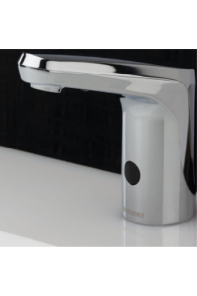 Geberit 116.133.21.1 Type 80 Fotoselli Lavabo Bataryası Tek Su Girişli, Krom,...