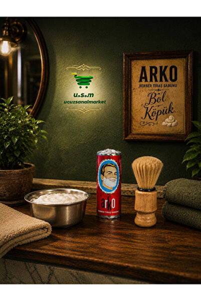 u.s.m ucuzsanalmarket Arko Sakal Fırça Set 3 Parça