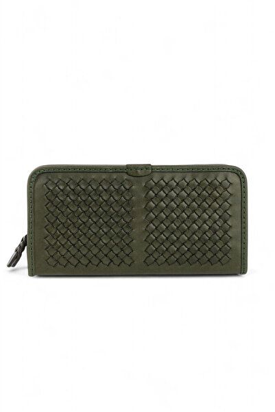 GÖN Hand Made Green Women's Wallet Arta