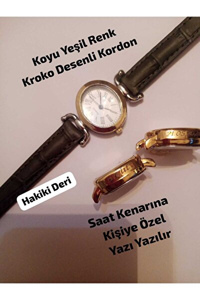 Brality SAAT KENARINA KİŞİYE ÖZEL YAZI YAZILIR , Yeni Sezon Kadın Kol Saati ,...