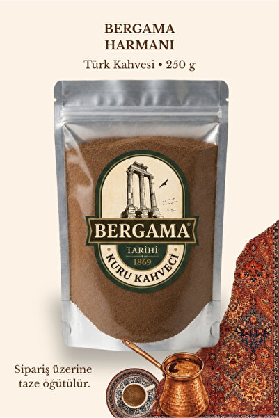 Bergama Harmanı Türk Kahvesi 250 g | Günlük Taze Öğütülür