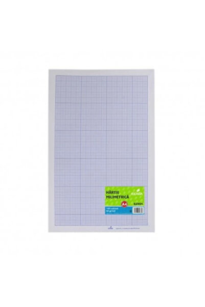 Ecada Hartie milimetrica A4 100/set