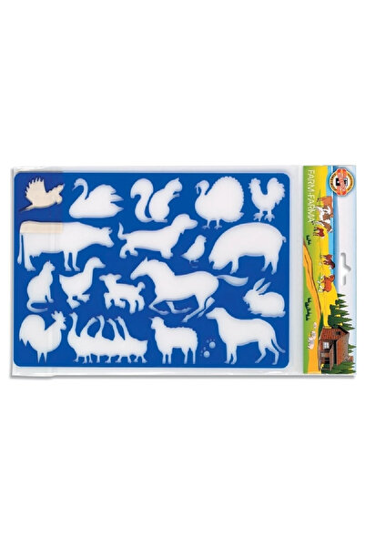 OEM Sablon Animale Ferma, 26,5x18,5 cm - Koh-I-Noor
