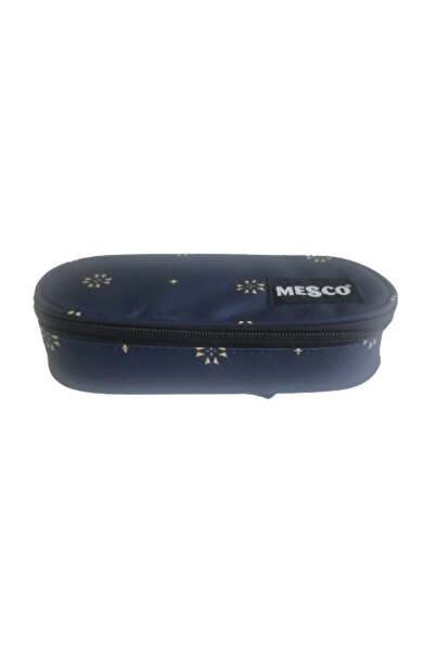 Mesco Penar tubular Mesco, Albastru Inchis, 22x10x6 cm