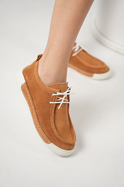 Ametist Emma Tan Suede Women's Casual Shoes